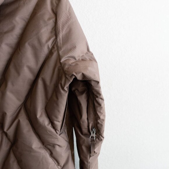 Burton Dandridge Down Jacket Women’s Medium DRYRIDE 550 Fill, Waterproof Brown - Picture 10 of 16